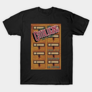 Library Cataloging Poster T-Shirt